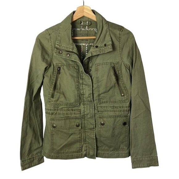 Aeropostale Green Military Utility Jacket XS - Picture 1 of 3